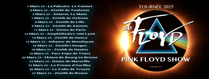 Gagnez vos places pour le concert de So Floyd au Prisme à Aurillac le mardi 25 mars 2025