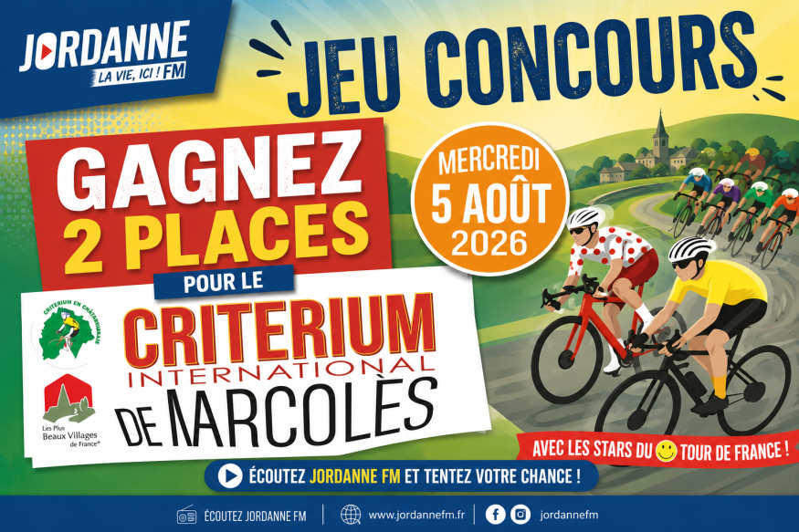 Gagnez vos places pour le Critérium International de Marcolès le mercredi 5 août 2026
