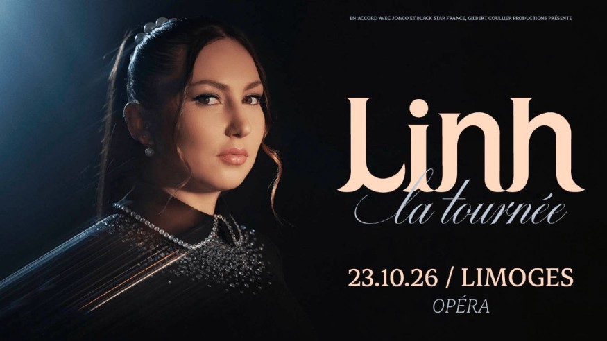 Gagnez vos places pour le concert de Linh à l'Opéra de Limoges le vendredi 23 octobre 2026