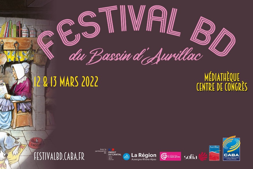 CANTAL - Le festival de BD du bassin d'Aurillac revient en chair et en os les 12 et 13 mars